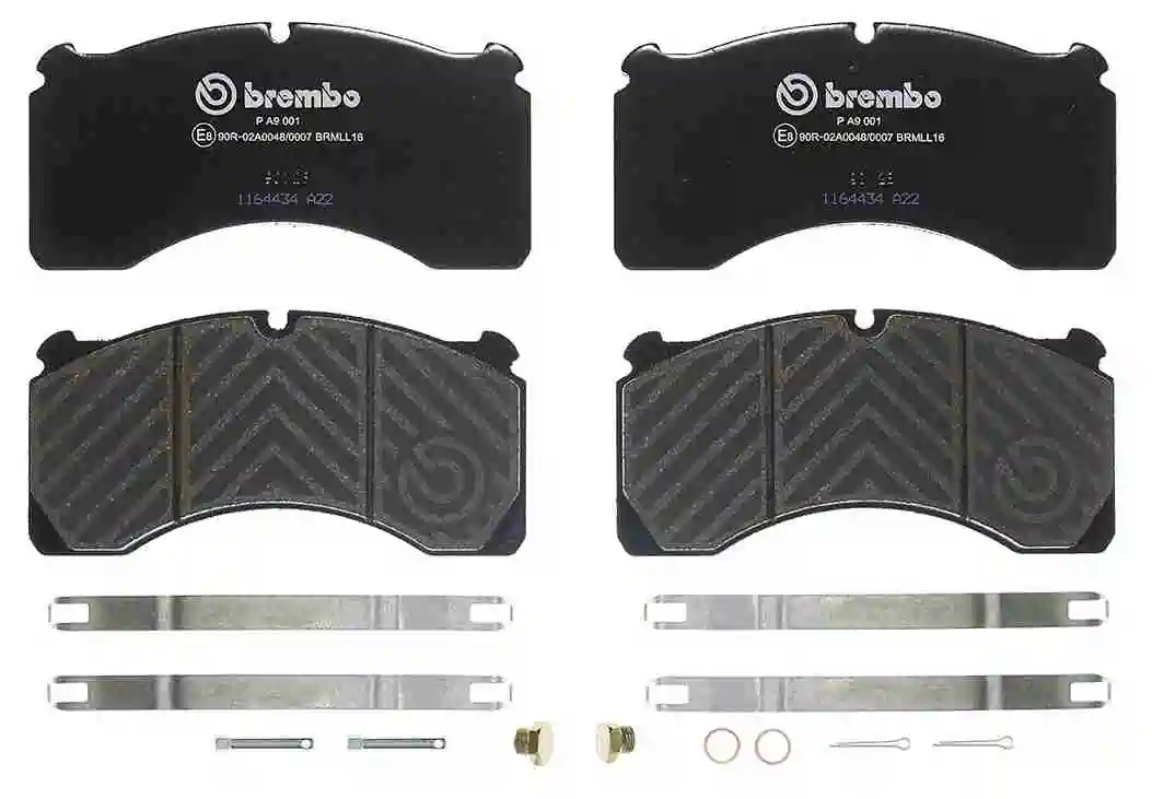 PA9001 Brembo Колодки тормозные дисковые комплект