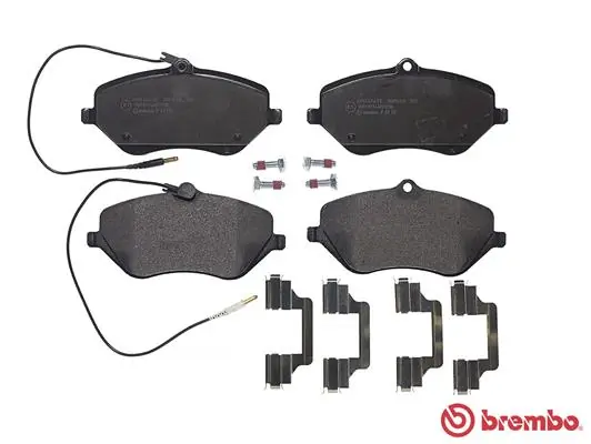 P61119 Brembo Колодки передние