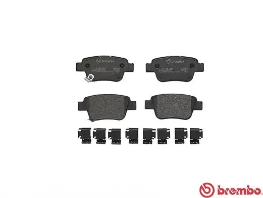 P83047 Brembo Колодки тормозные дисковые комплект