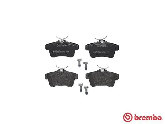 P61114 Brembo Колодки тормозные дисковые комплект