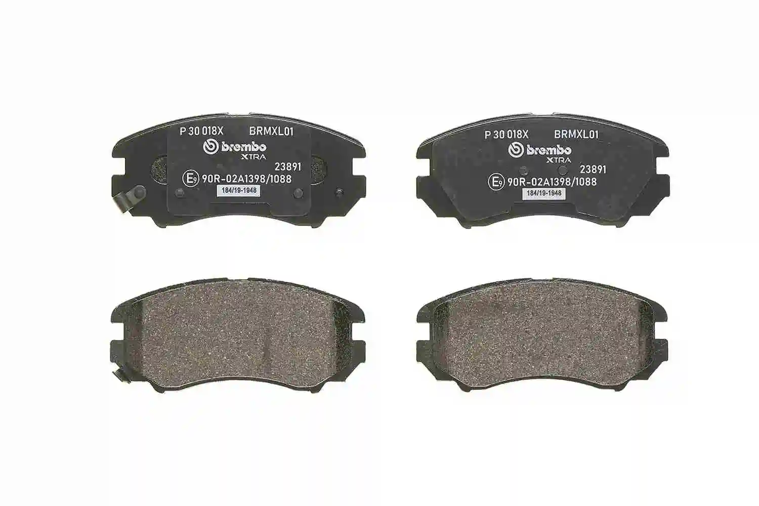 P30018X Brembo Колодки передние