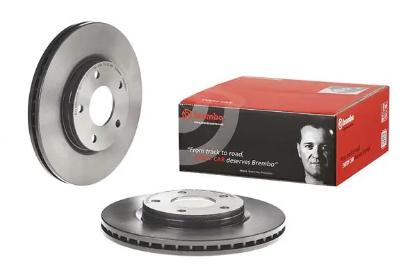 09B56511 Brembo Диск тормозной передний