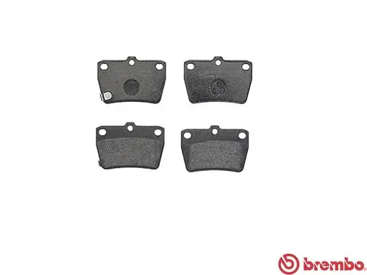 P83057 Brembo Колодки тормозные дисковые комплект