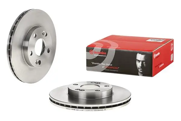 09729240 Brembo Диск тормозной передний