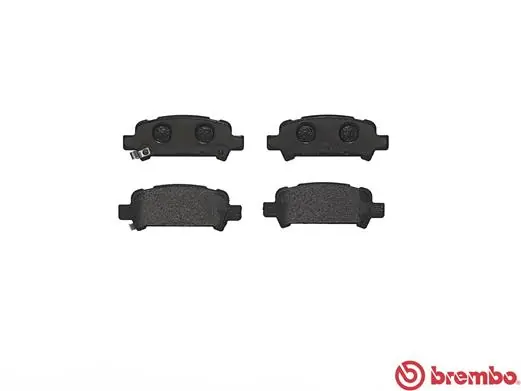 P78011 Brembo Колодки тормозные дисковые комплект