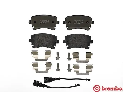 P85083 Brembo Колодки тормозные дисковые комплект