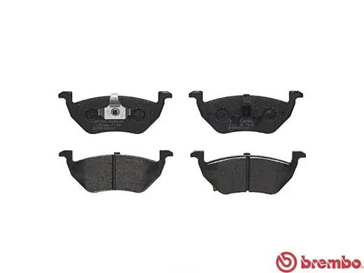 P24085 Brembo Колодки тормозные дисковые комплект
