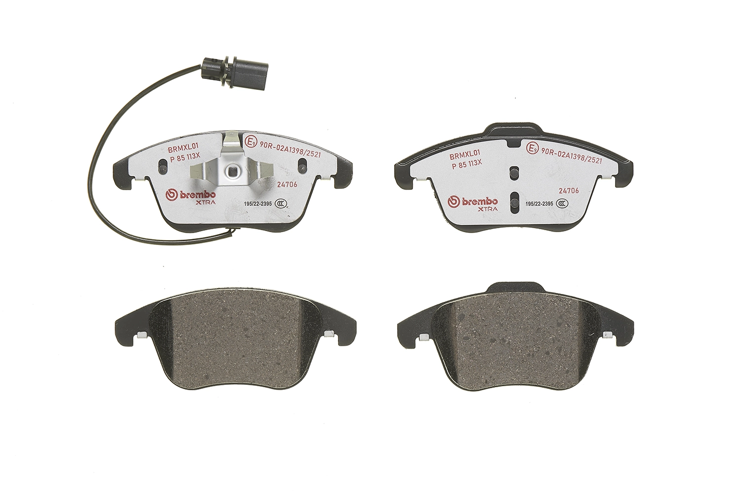 P85113X Brembo Колодки передние