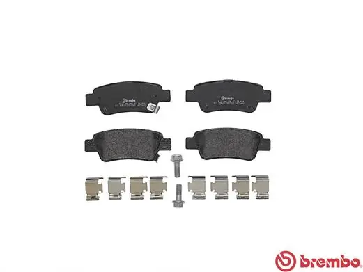 P28046 Brembo Колодки тормозные дисковые комплект