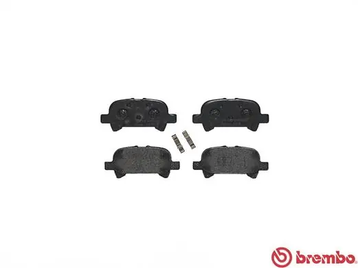 P83110 Brembo Колодки тормозные дисковые комплект