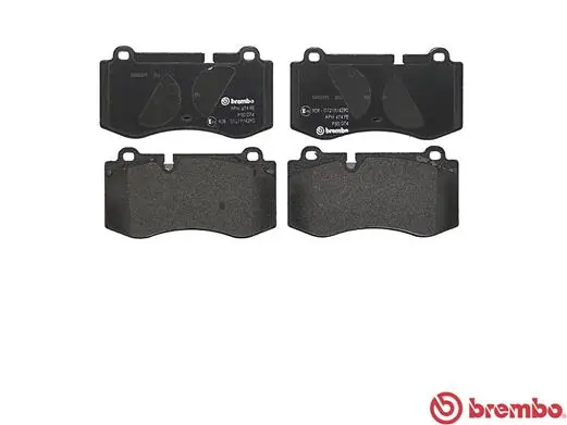 P50074 Brembo Колодки передние