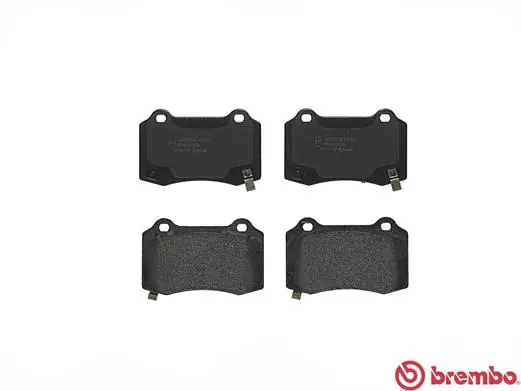 P11024 Brembo Колодки тормозные дисковые комплект