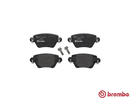 P68028 Brembo Колодки тормозные дисковые комплект