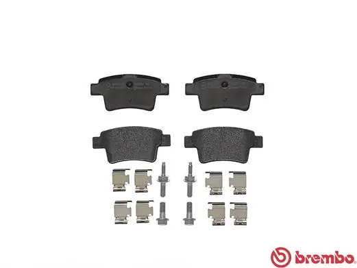 P61085 Brembo Колодки тормозные дисковые комплект