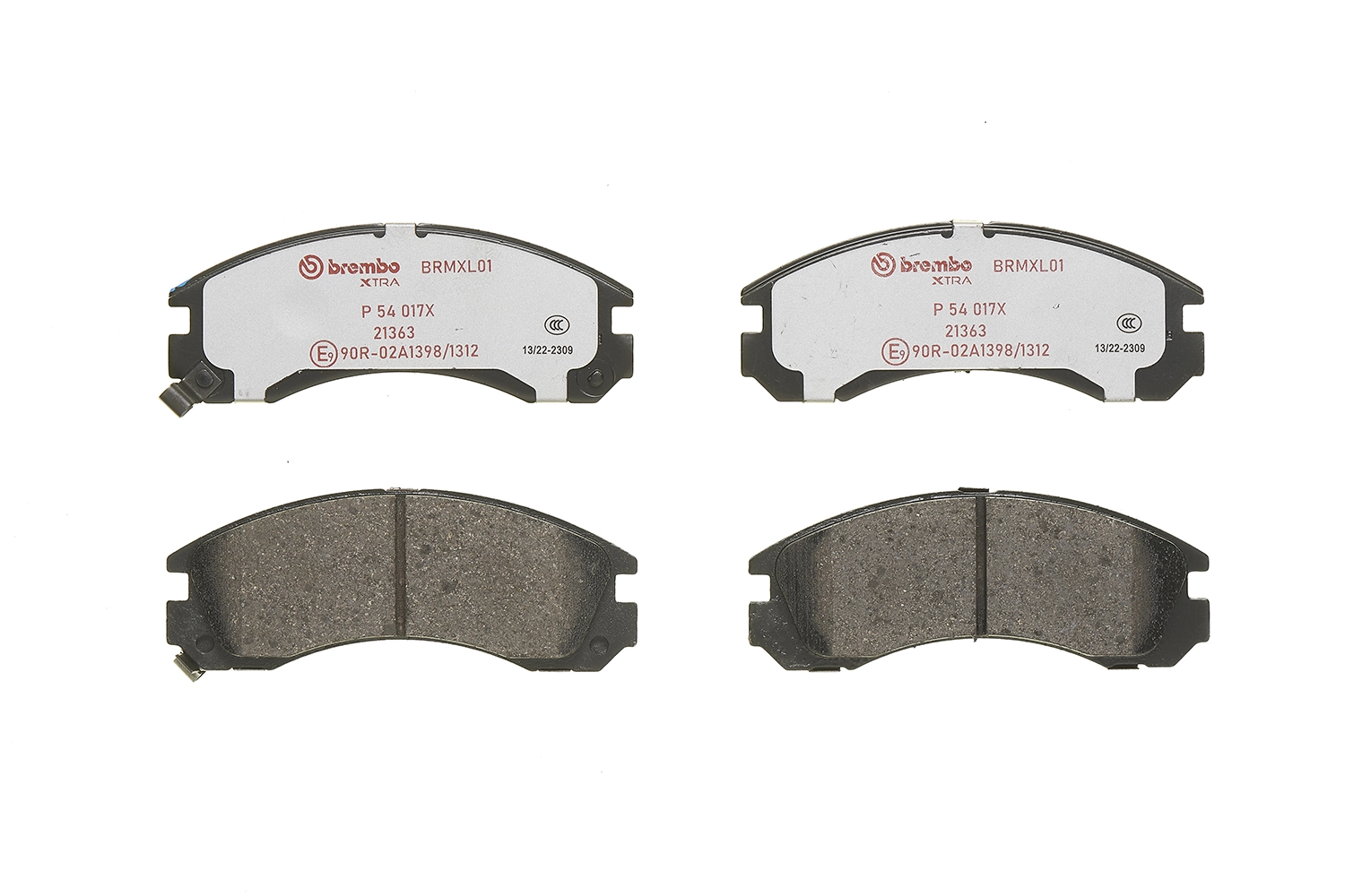P54017X Brembo Колодки передние