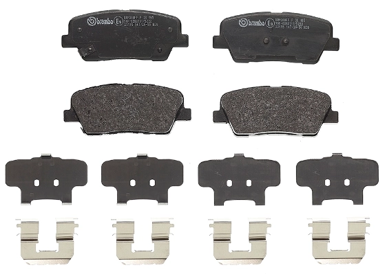 P30105 Brembo Колодки тормозные дисковые комплект