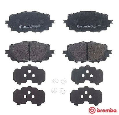 P49054 Brembo Колодки передние
