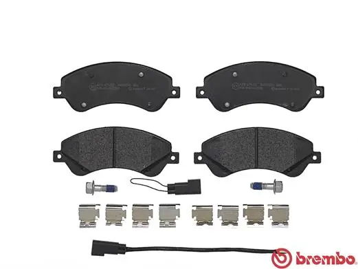 P24065 Brembo Колодки передние