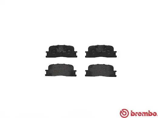P83088 Brembo Колодки тормозные дисковые комплект