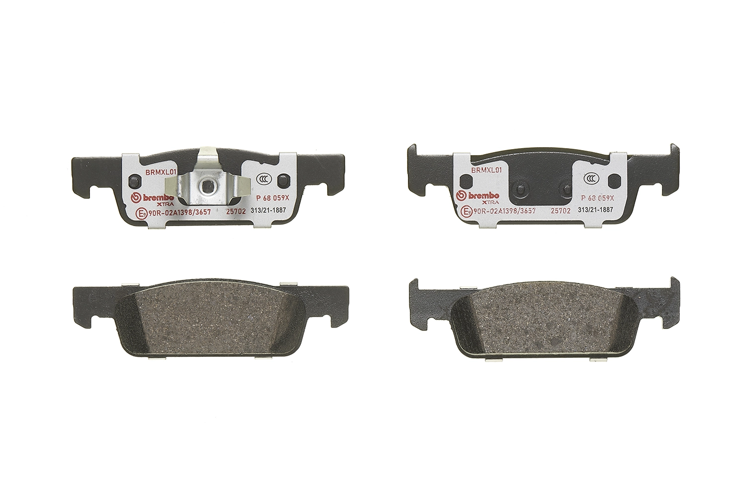 P68059X Brembo Колодки передние