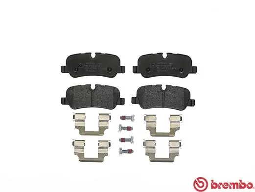 P44013 Brembo Колодки тормозные дисковые комплект
