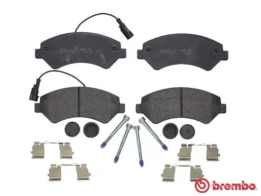 P61118 Brembo Колодки передние