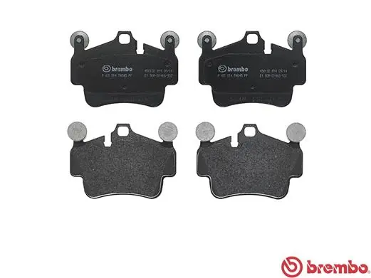 P65014 Brembo Колодки передние