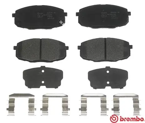 P30077 Brembo Колодки передние