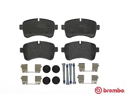 PA6027 Brembo Колодки тормозные дисковые комплект