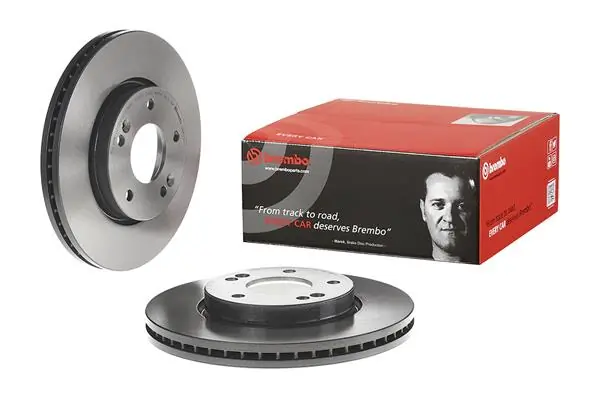 09B55111 Brembo Диск тормозной передний