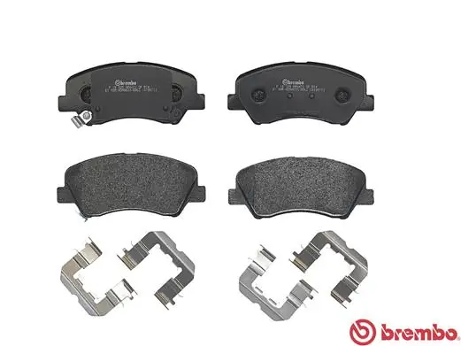 P18025 Brembo Колодки передние