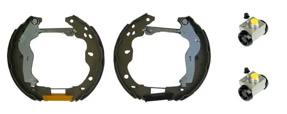 Колодки тормозные задние барабанные, в сборе с цилиндрами, комплект Bosch 204114678