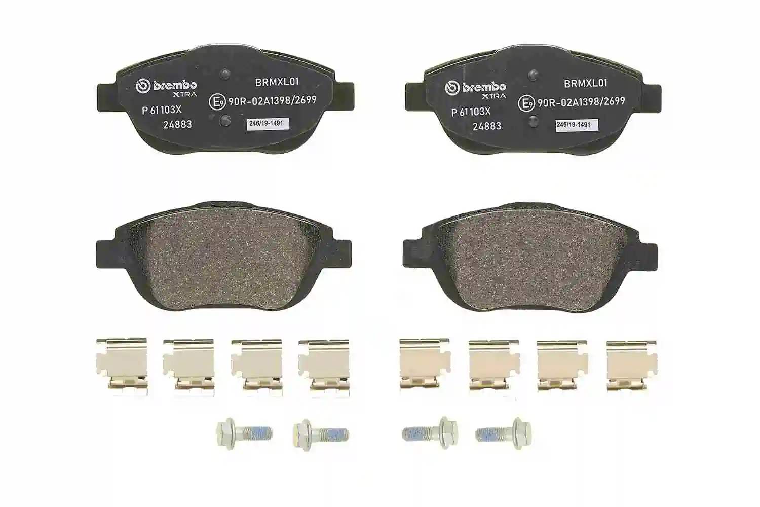 P61103X Brembo Колодки передние