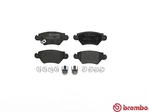 P59031 Brembo Колодки тормозные дисковые комплект