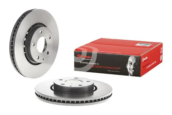 09D62811 Brembo Диск тормозной передний