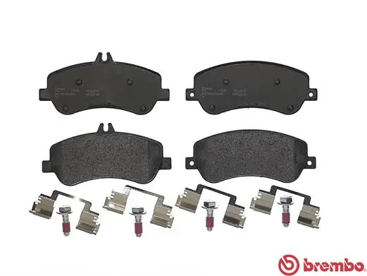 P50086 Brembo Колодки передние