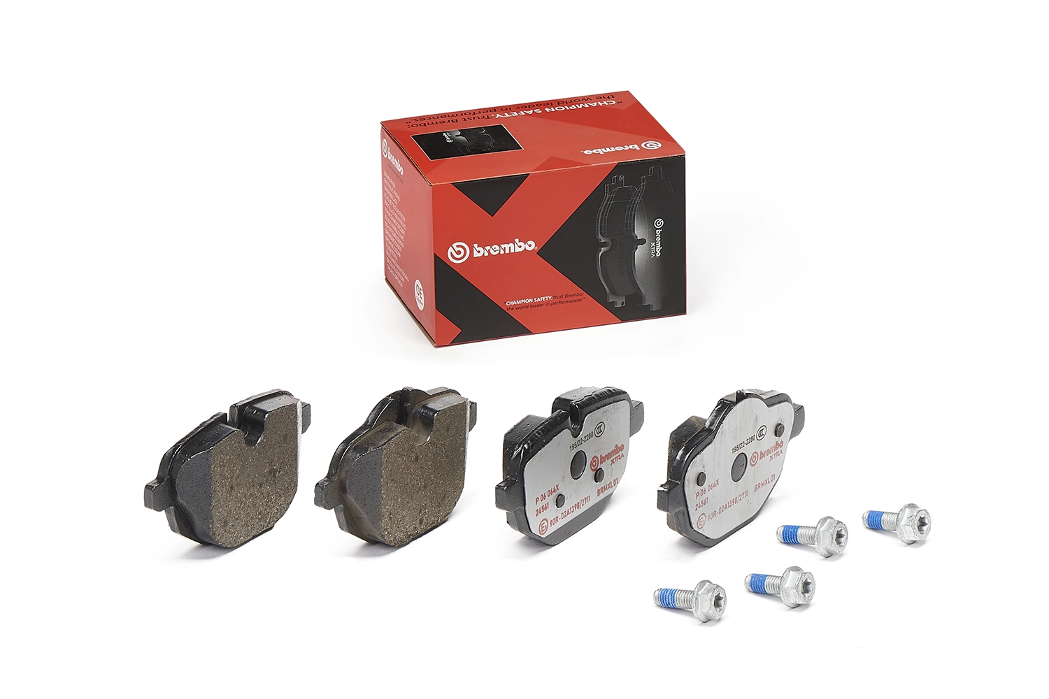 P06064X Brembo Колодки тормозные дисковые комплект