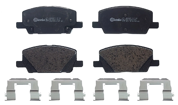 P07012 Brembo Колодки передние
