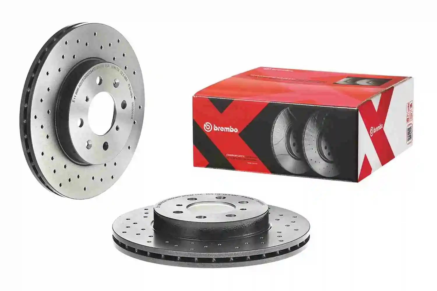 0955091X Brembo Диск тормозной передний