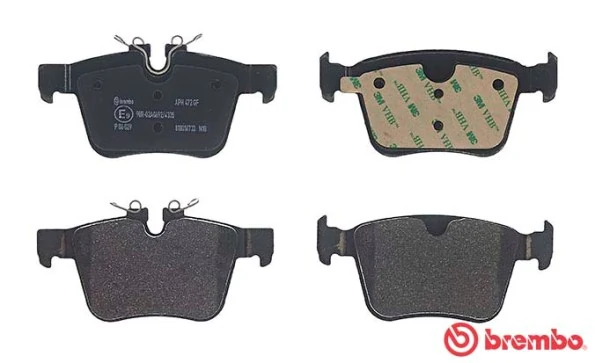 P86029 Brembo Колодки тормозные дисковые комплект