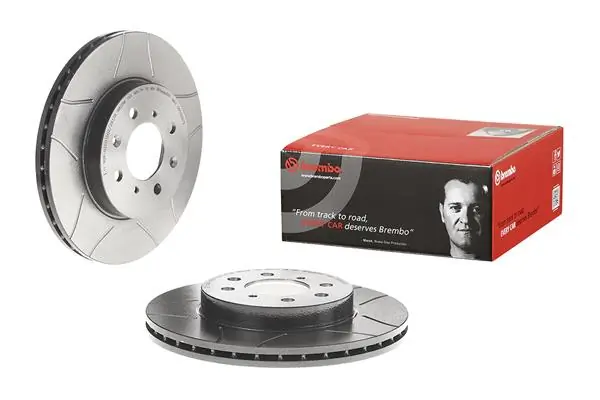 09550975 Brembo Диск тормозной передний