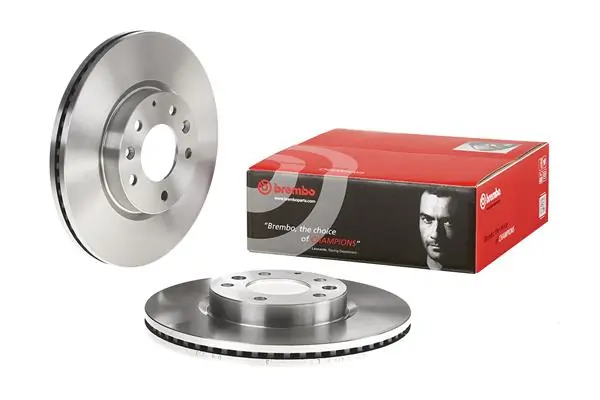 09B27210 Brembo Диск тормозной передний