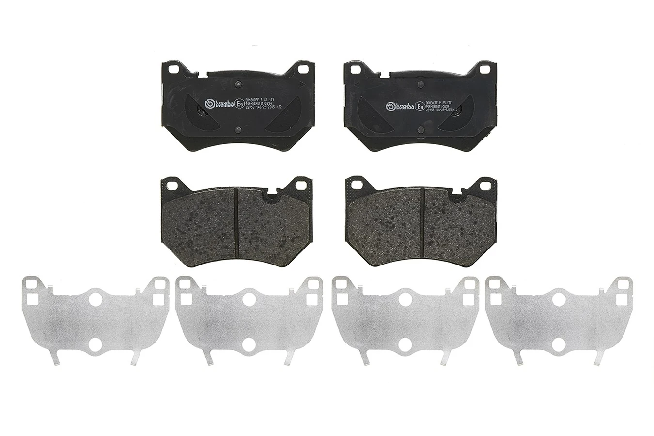 P85177 Brembo Колодки передние