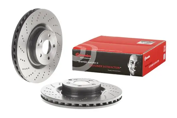 09B74651 Brembo Диск тормозной передний