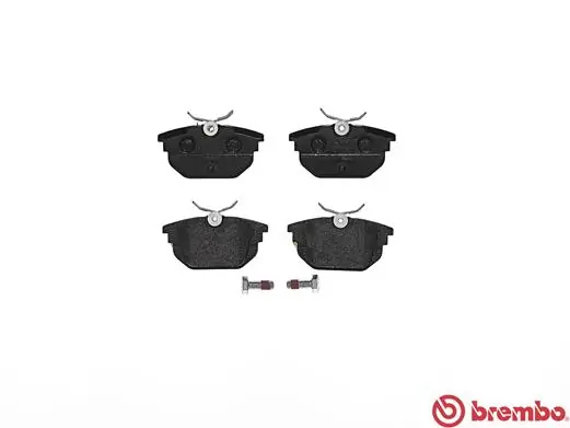 P23026 Brembo Колодки тормозные дисковые комплект