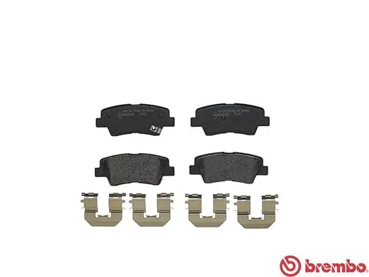 P30047 Brembo Колодки тормозные дисковые комплект