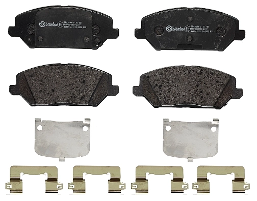 P30110 Brembo Колодки передние