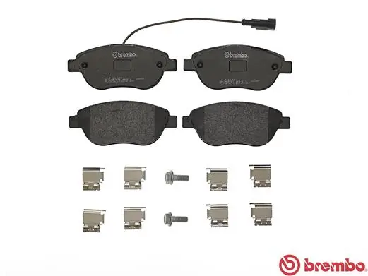 P23087 Brembo Колодки передние