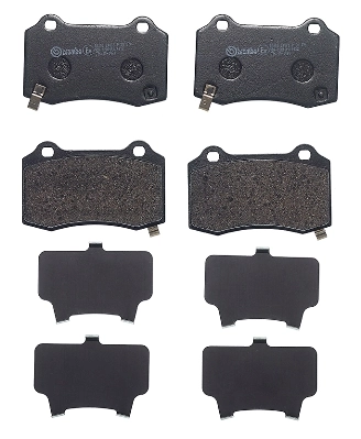 P30074 Brembo Колодки тормозные дисковые комплект
