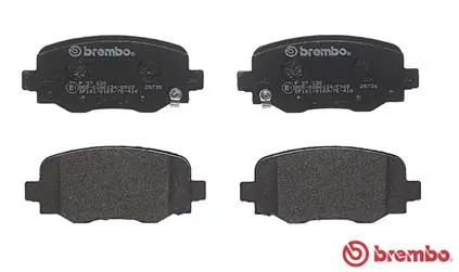 P37020 Brembo Колодки тормозные дисковые комплект